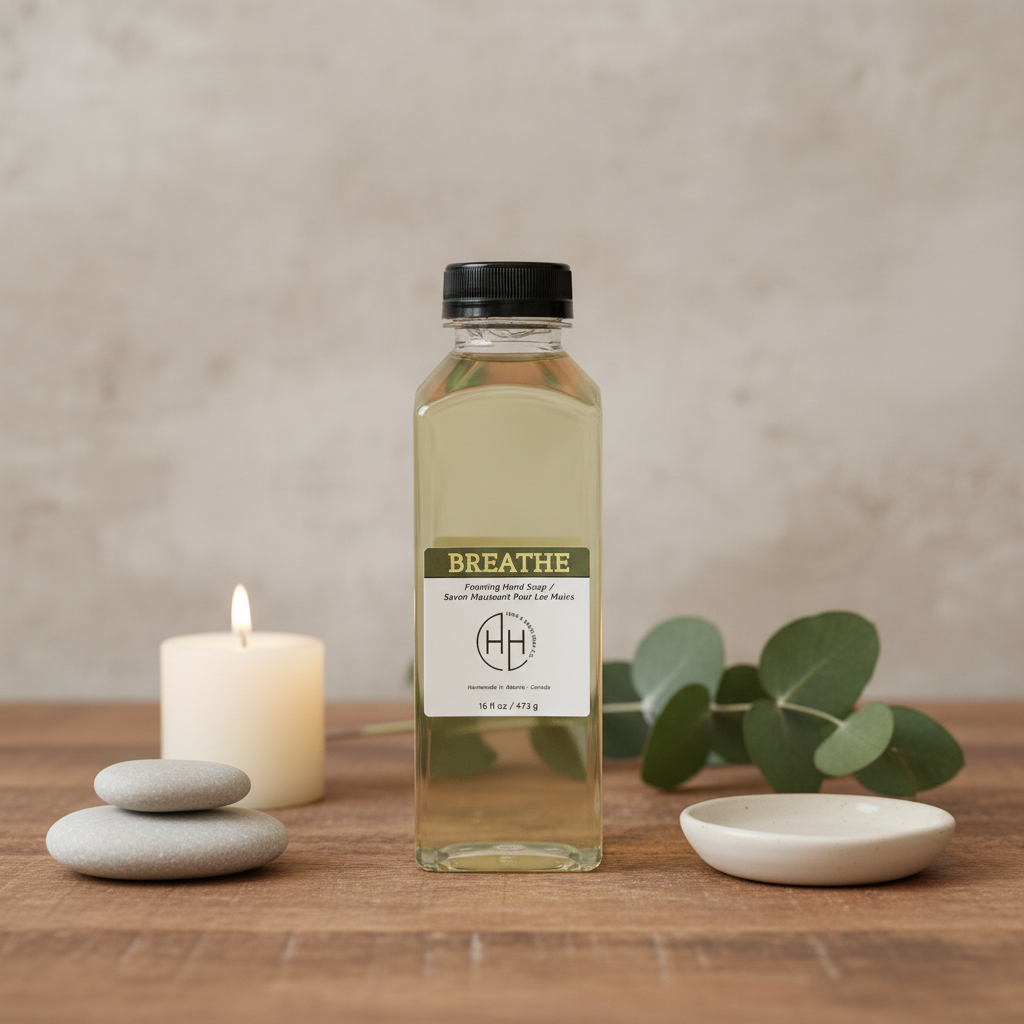 Breathe 16oz – Rustic Bathroom Lifestyle