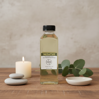 Breathe 16oz – Rustic Bathroom Lifestyle