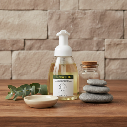 Breathe 8oz – Rustic Bathroom Lifestyle