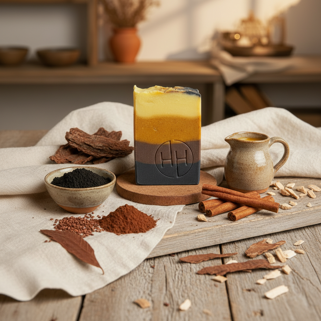 Fireside Spice Soap - Square Format Logo View