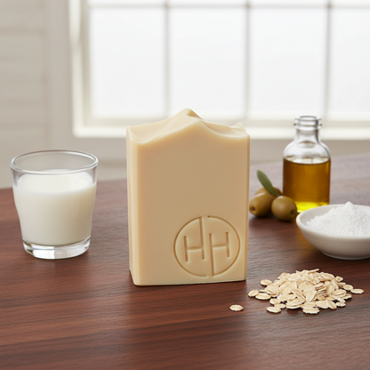 Goat Milk Soap Back - Dark Wood Daytime