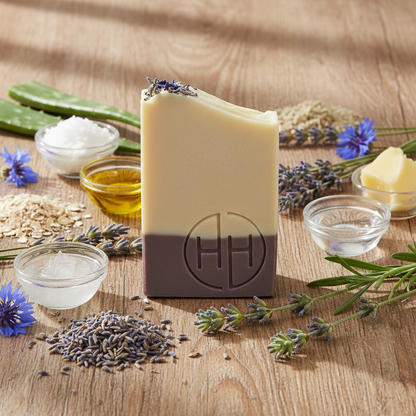 Lavender Soap Bar (No Wood Props)