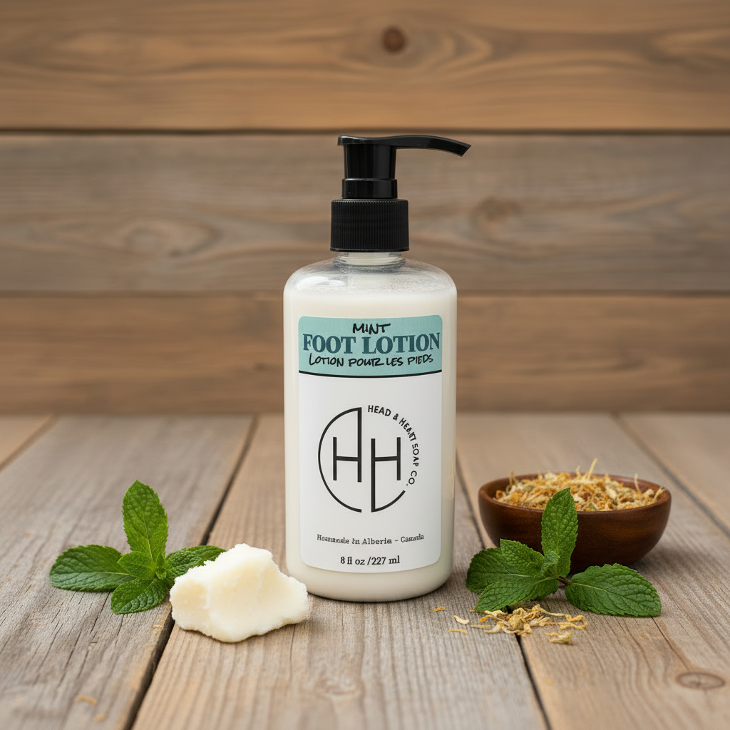Mint Foot Lotion - Fresh Composition