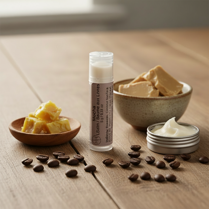 Mocha Lip Balm - With Coffee Beans