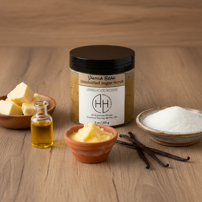 Vanilla Bean Sugar Scrub - no apricots